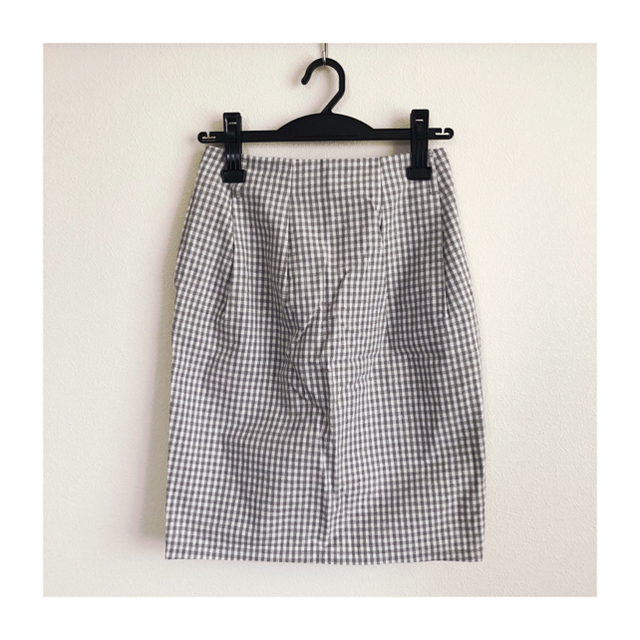 KBF(ケービーエフ)のKBF ギンガムチェックタイトスカート レディースのスカート(ひざ丈スカート)の商品写真