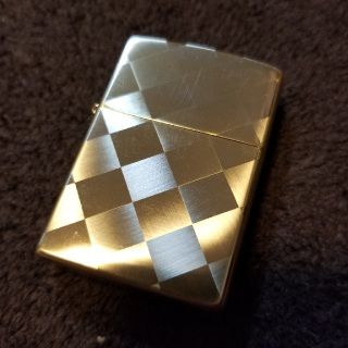 ジッポー(ZIPPO)の【未使用】Zippo（チェック柄）♪(タバコグッズ)