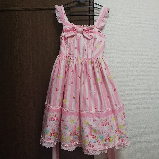 Angelic Pretty フルーツパフェ柄ワンピース