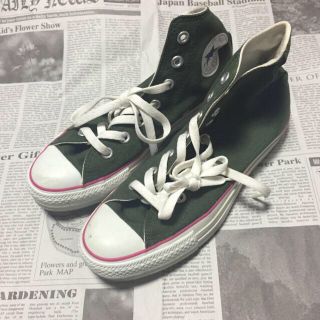 コンバース(CONVERSE)の♡コンバース カーキ♡(スニーカー)