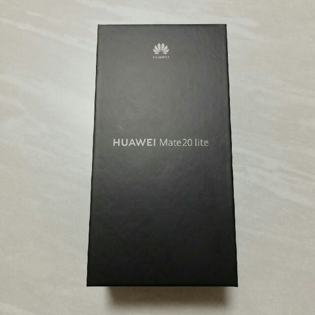 新品未開封 Huawei Mate 20 lite サファイアブルースマートフォン本体