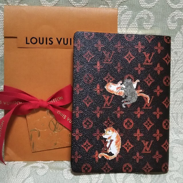 LOUIS VUITTON(ルイヴィトン)のルイヴィトン キャットグラム カイエ・クレマンス ノート 猫 インテリア/住まい/日用品の文房具(ノート/メモ帳/ふせん)の商品写真