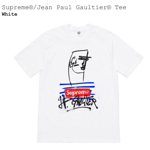 Tシャツ/カットソー(半袖/袖なし)Supreme Jean Paul Gaultier シュプリーム Tシャツ