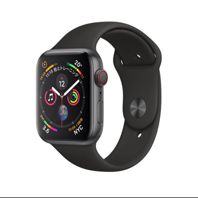 腕時計(デジタル)Apple Watch Series 4 44mm GPS＋Cellular