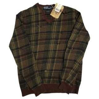 ラルフローレン(Ralph Lauren)の未使用品 Ralph Lauren Vintage加工ニット 希少品 RRL(ニット/セーター)