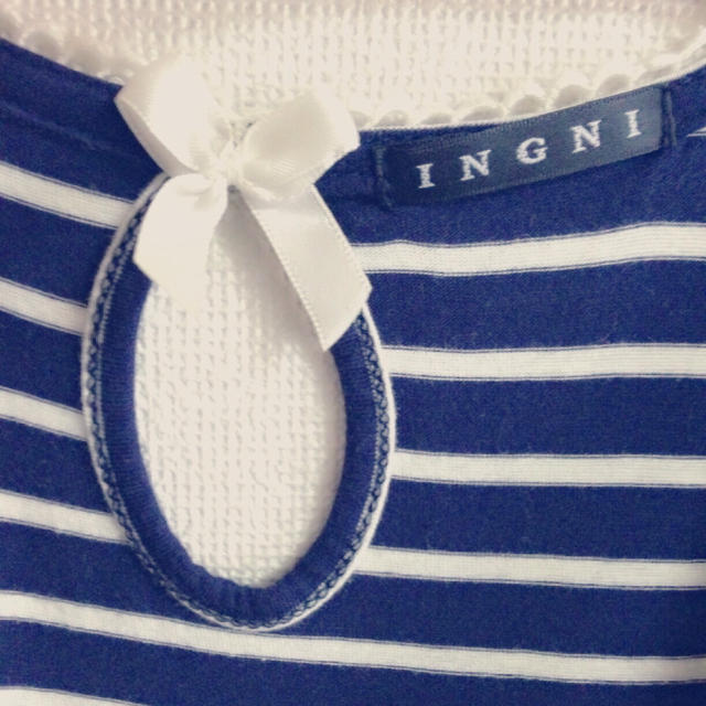 INGNI(イング)のINGNI♡ボーダーミニワンピ レディースのワンピース(ミニワンピース)の商品写真