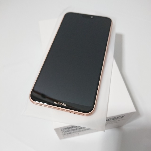 ANDROID(アンドロイド)のなおちんさん専用　新品 Huawei P20 lite SIMフリーサクラピンク スマホ/家電/カメラのスマートフォン/携帯電話(スマートフォン本体)の商品写真