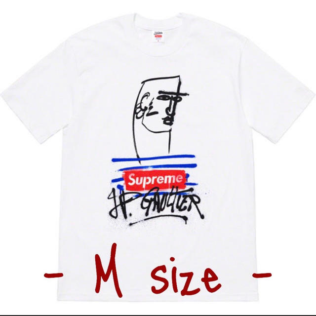 supreme 19ss Jean Paul Gaultier tee MサイズM使用状況