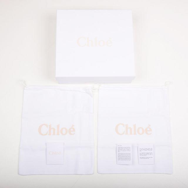 CHLOE クロエ ホワイトウェッジサンダル 36