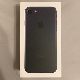 アップル(Apple)のiPhone7 32GB ブラック(スマートフォン本体)