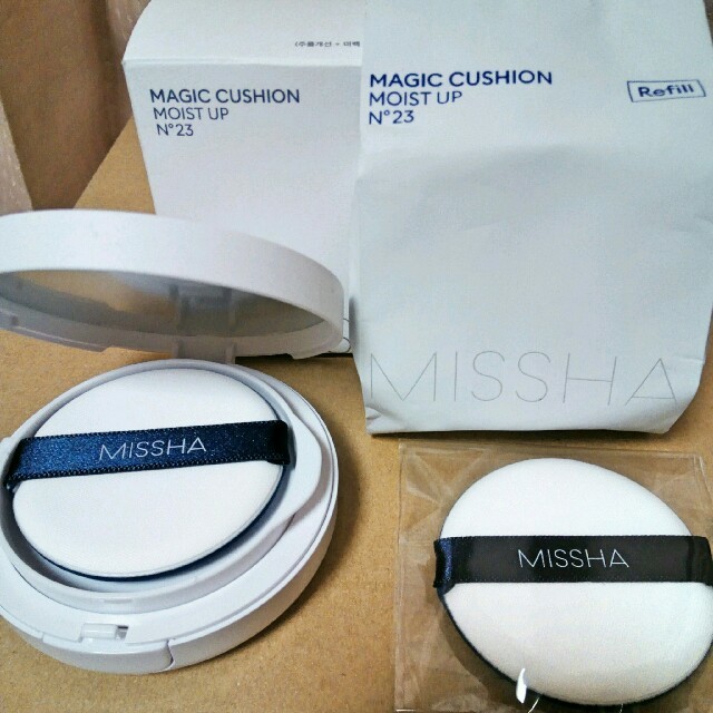 MISSHA(ミシャ)の【MISSHA】マジッククッションモイストアップ No.23 コスメ/美容のベースメイク/化粧品(ファンデーション)の商品写真