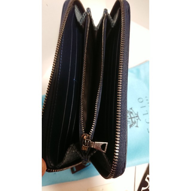 F.CLIO エフクリオ ラウンドファスナー 長財布 メンズのファッション小物(長財布)の商品写真