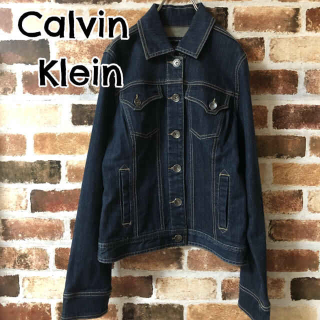 Calvin Klein(カルバンクライン)の［ Calvin Klein ］カルバンクライン Ｇジャン レディース  レディースのジャケット/アウター(Gジャン/デニムジャケット)の商品写真