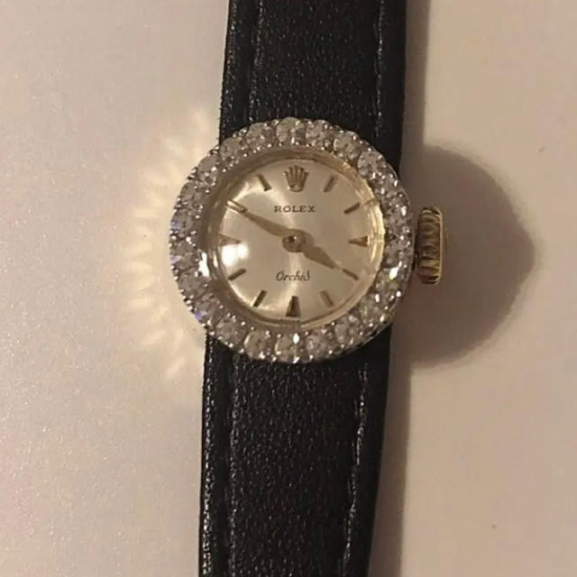 ROLEX(ロレックス)のロレックス カメレオン ダイヤ 超希少 美品 レディースのファッション小物(腕時計)の商品写真