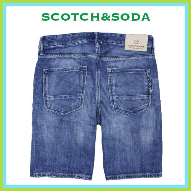 SCOTCH & SODA(スコッチアンドソーダ)の即日発送 ☆Scotch&Soda スコッチ&ソーダ デニム ショート パンツ メンズのパンツ(デニム/ジーンズ)の商品写真