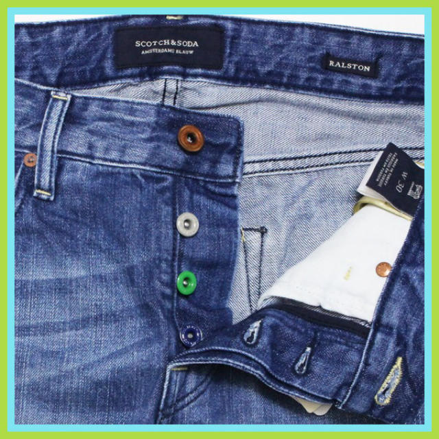 SCOTCH & SODA(スコッチアンドソーダ)の即日発送 ☆Scotch&Soda スコッチ&ソーダ デニム ショート パンツ メンズのパンツ(デニム/ジーンズ)の商品写真