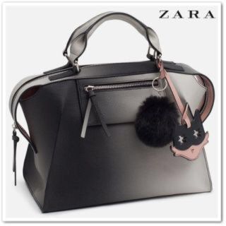 ザラ(ZARA)のお値下げ♡ZARAグラーデーションボストンバッグ😋(ボストンバッグ)