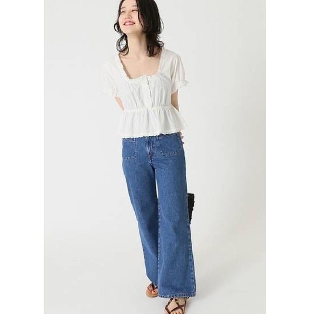 IENA(イエナ)のRouje DENIM SWAN レディースのパンツ(デニム/ジーンズ)の商品写真