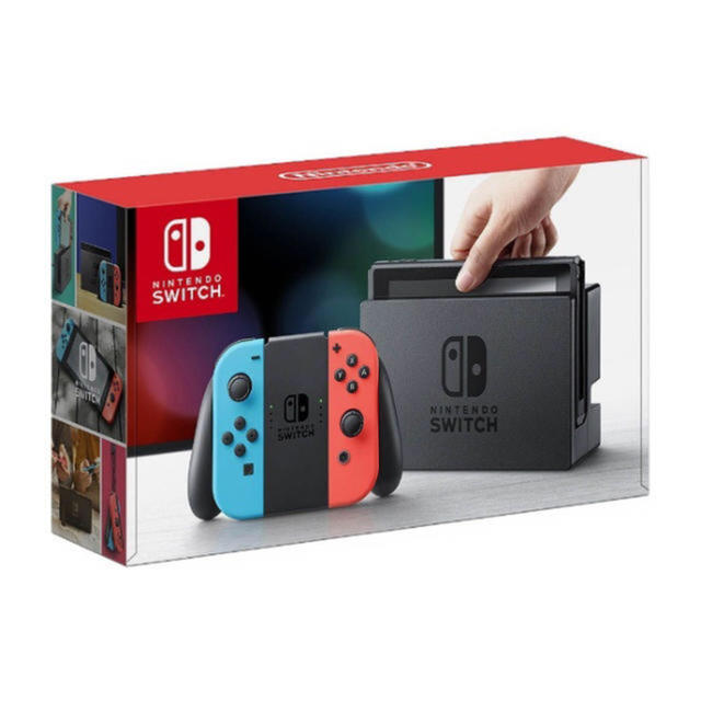 【本日限定】【新品未使用】ニンテンドーSwitch ネオンブルー