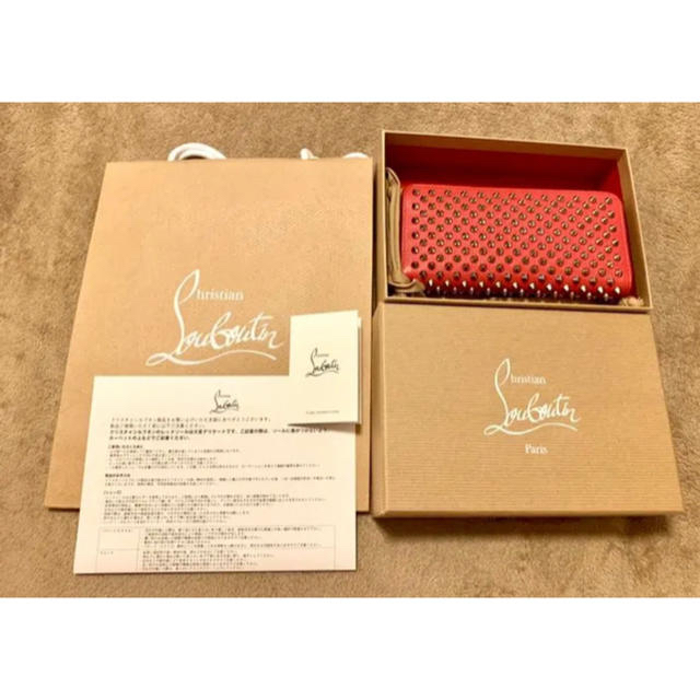 Christian Louboutin 長財布 ピンク  ＊美品＊