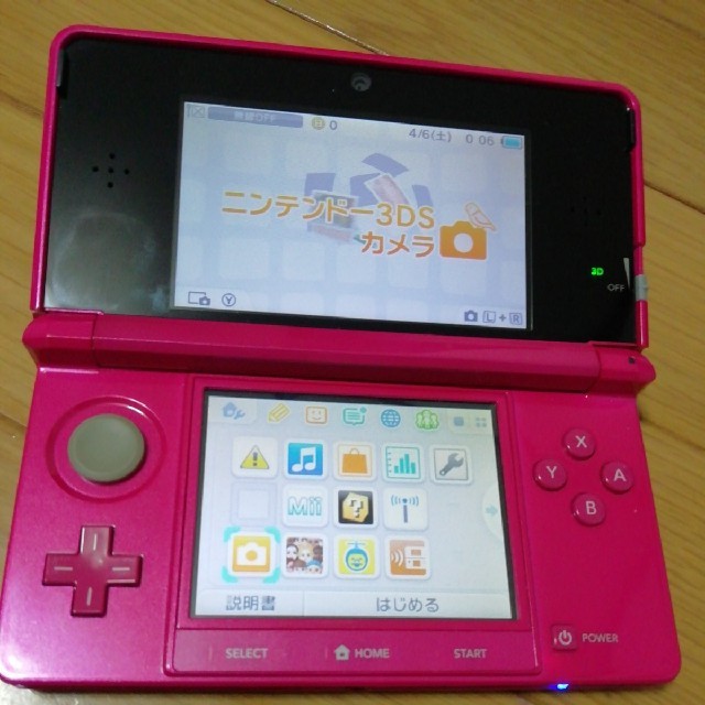 ニンテンドー3DS - ☆極美品☆ ニンテンドー 3DS【グロスピンク】本体 ...