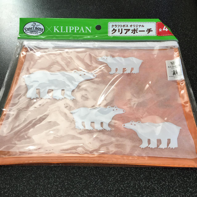 KLIPPAN(クリッパン)のクリアポーチ KLIPPAN レディースのファッション小物(ポーチ)の商品写真