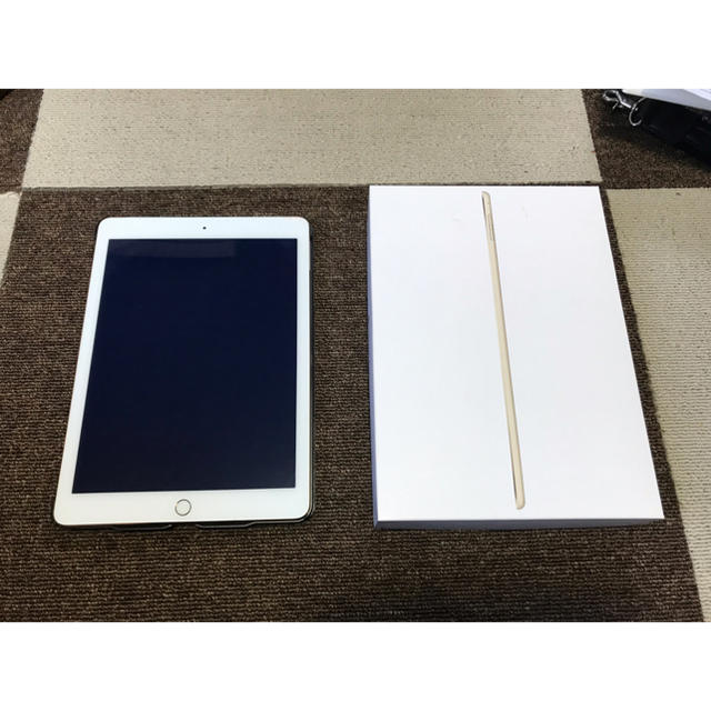 スマホ/家電/カメラipad air2 Wi-Fi Cellular 128GB GOLD 美品