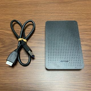 バッファロー(Buffalo)のバッファロー ポータブルHDD 1TB(PC周辺機器)