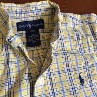 ラルフローレン(Ralph Lauren)のラルフローレン 半袖シャツ 3T(ブラウス)