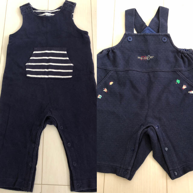 babyGAP(ベビーギャップ)の70cm色々 4点セット キッズ/ベビー/マタニティのベビー服(~85cm)(ロンパース)の商品写真