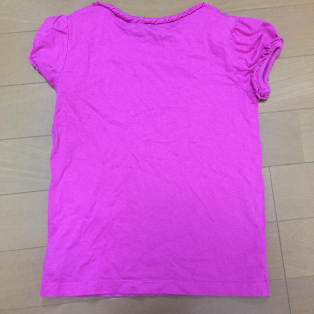 Ralph Lauren(ラルフローレン)のラルフローレン Tシャツ ピンク 100 3T 綿100% フリル キッズ/ベビー/マタニティのキッズ服女の子用(90cm~)(Tシャツ/カットソー)の商品写真