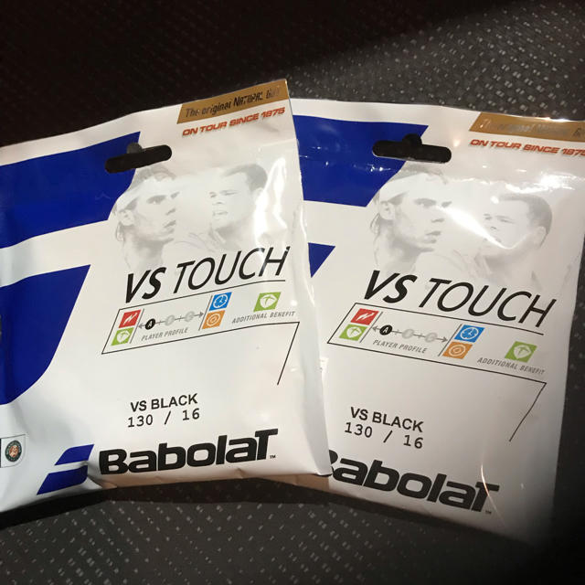 Babolat(バボラ)の送料無料☆vsタッチ☆ナチュラルガット☆テニス☆天然 スポーツ/アウトドアのテニス(その他)の商品写真