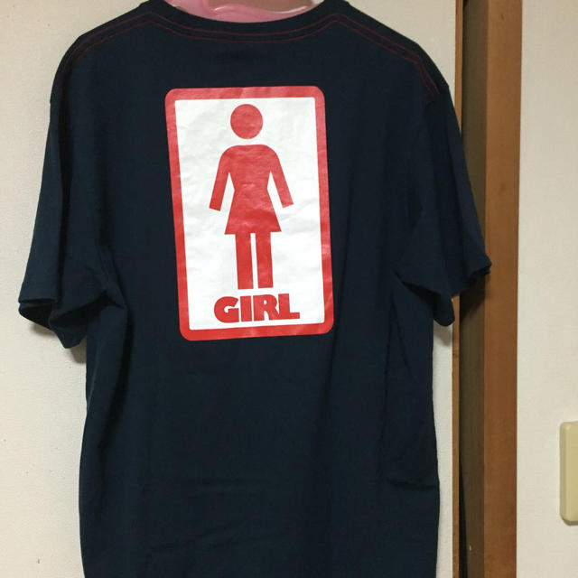 X-girl(エックスガール)のX-girlxGIRLスケートボードロゴ レディースのトップス(Tシャツ(半袖/袖なし))の商品写真