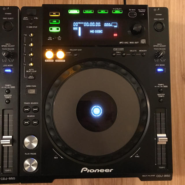 Pioneer CDJ 850 12年製 パイオニア 2台