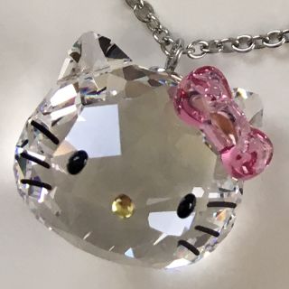 ハローキティ(ハローキティ)のスワロフスキー SWAROVSKI ハローキティ ネックレス(ネックレス)