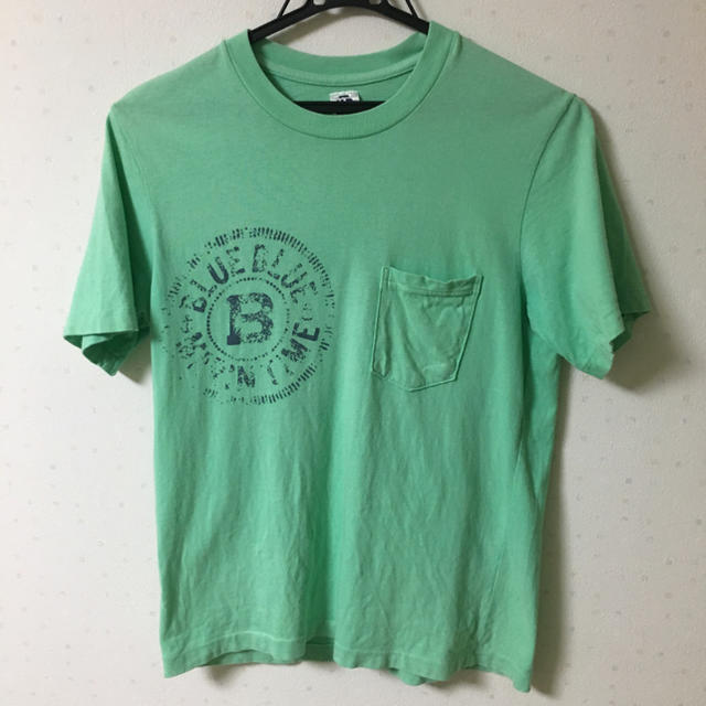 HOLLYWOOD RANCH MARKET(ハリウッドランチマーケット)のハリウッドランチマーケット グリーンTシャツ メンズのトップス(Tシャツ/カットソー(半袖/袖なし))の商品写真