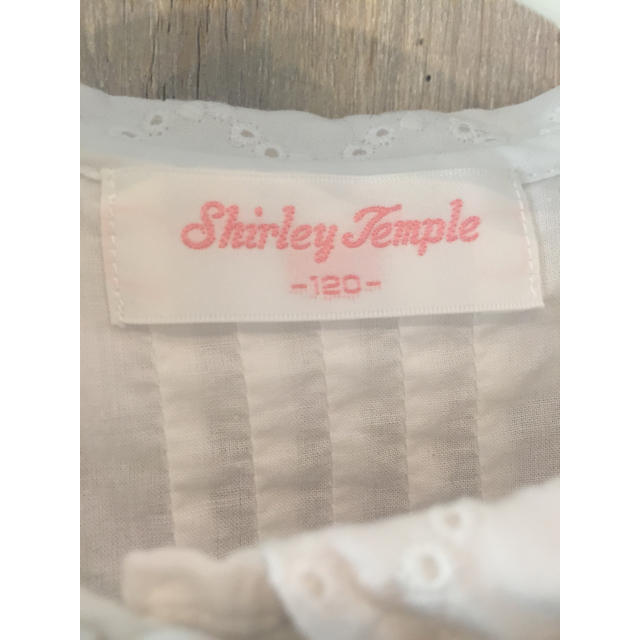 Shirley Temple(シャーリーテンプル)の美品♡シャーリーテンプル 半袖ブラウス キッズ/ベビー/マタニティのキッズ服女の子用(90cm~)(ブラウス)の商品写真