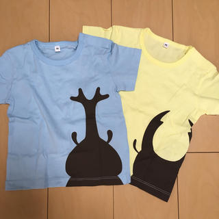 ムジルシリョウヒン(MUJI (無印良品))のTシャツ  2枚組  90(Tシャツ/カットソー)