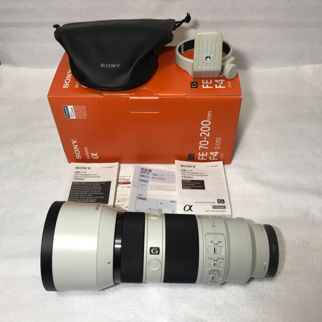 SONY(ソニー)のSONY FE 70-200mm F4 G OSS　小三元 付属品完備 スマホ/家電/カメラのカメラ(レンズ(ズーム))の商品写真