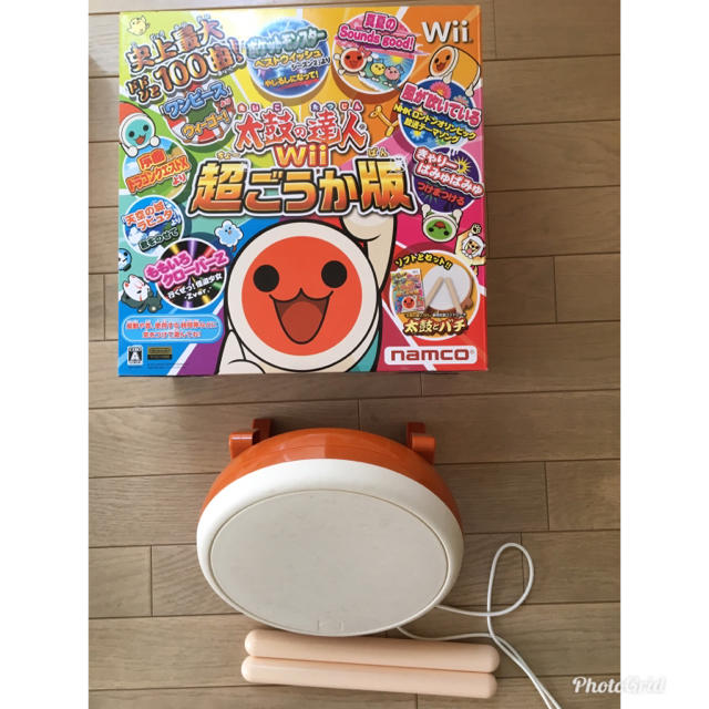 Wii(ウィー)のWii本体・Wii Fit Plus ・太鼓の達人・3箱セット エンタメ/ホビーのゲームソフト/ゲーム機本体(家庭用ゲーム機本体)の商品写真
