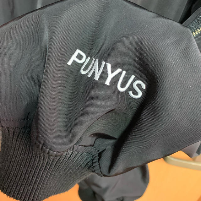 PUNYUS(プニュズ)のPUNYUS スーパービッグMA-1 ブラック レディースのジャケット/アウター(ブルゾン)の商品写真