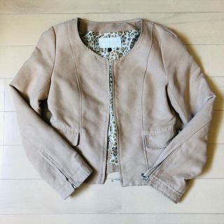 プロポーションボディドレッシング(PROPORTION BODY DRESSING)のプロポーションボディドレッシング ノーカラー ショート丈 ジャケット(ノーカラージャケット)