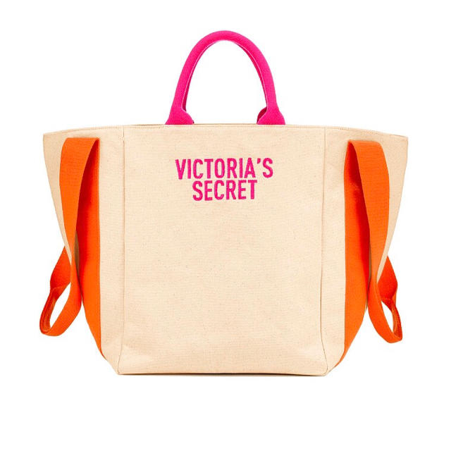 Victoria's Secret(ヴィクトリアズシークレット)のVictoria's Secret [トートバッグ -ホワイト-] レディースのバッグ(トートバッグ)の商品写真