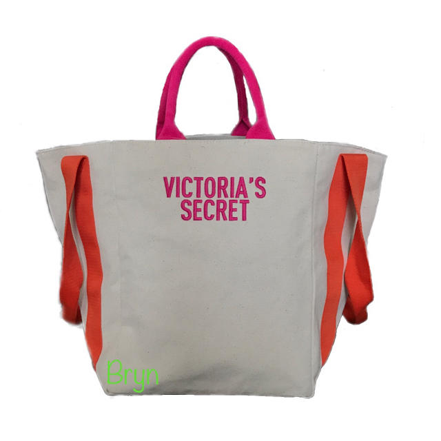 Victoria's Secret(ヴィクトリアズシークレット)のVictoria's Secret [トートバッグ -ホワイト-] レディースのバッグ(トートバッグ)の商品写真