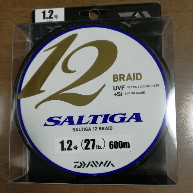 DAIWA(ダイワ)のラスト1 ソルティガ 12ブレイド 1.2号 600m  スポーツ/アウトドアのフィッシング(釣り糸/ライン)の商品写真