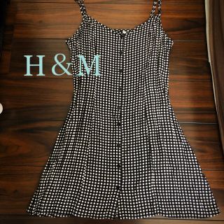 エイチアンドエム(H&M)のH＆M  キャミワンピース(ひざ丈ワンピース)