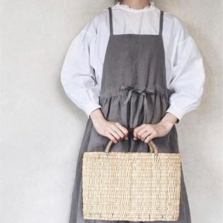 ネストローブ(nest Robe)の【にゃんくま様専用】はりしごとfuku エプロンワンピース(ロングワンピース/マキシワンピース)