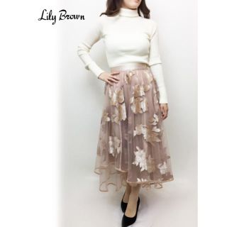 リリーブラウン(Lily Brown)のリリーブラウン  チュールスカート(ひざ丈スカート)