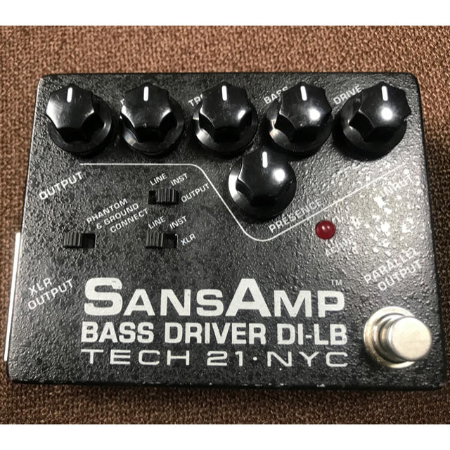 【値下げ】Tech21 SansAmp BASS DRIVER DI-LB 楽器のベース(ベースエフェクター)の商品写真