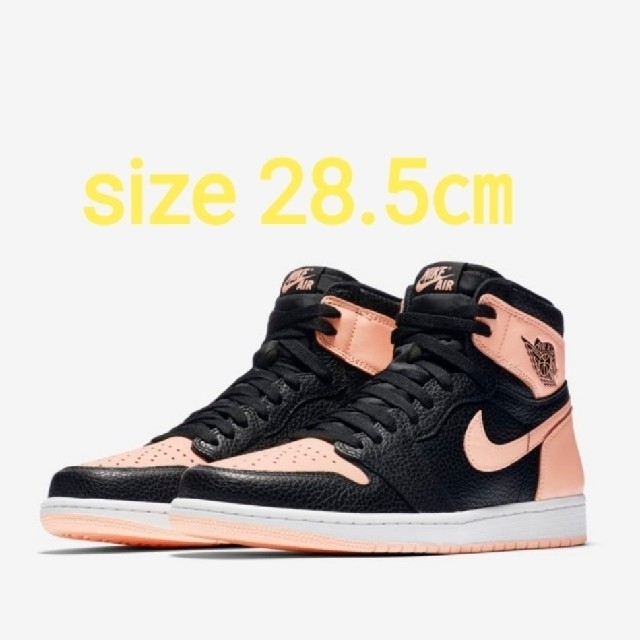 NIKE(ナイキ)の28.5㎝ NIKE AIR JORDAN 1 “BLACK / PINK” メンズの靴/シューズ(スニーカー)の商品写真